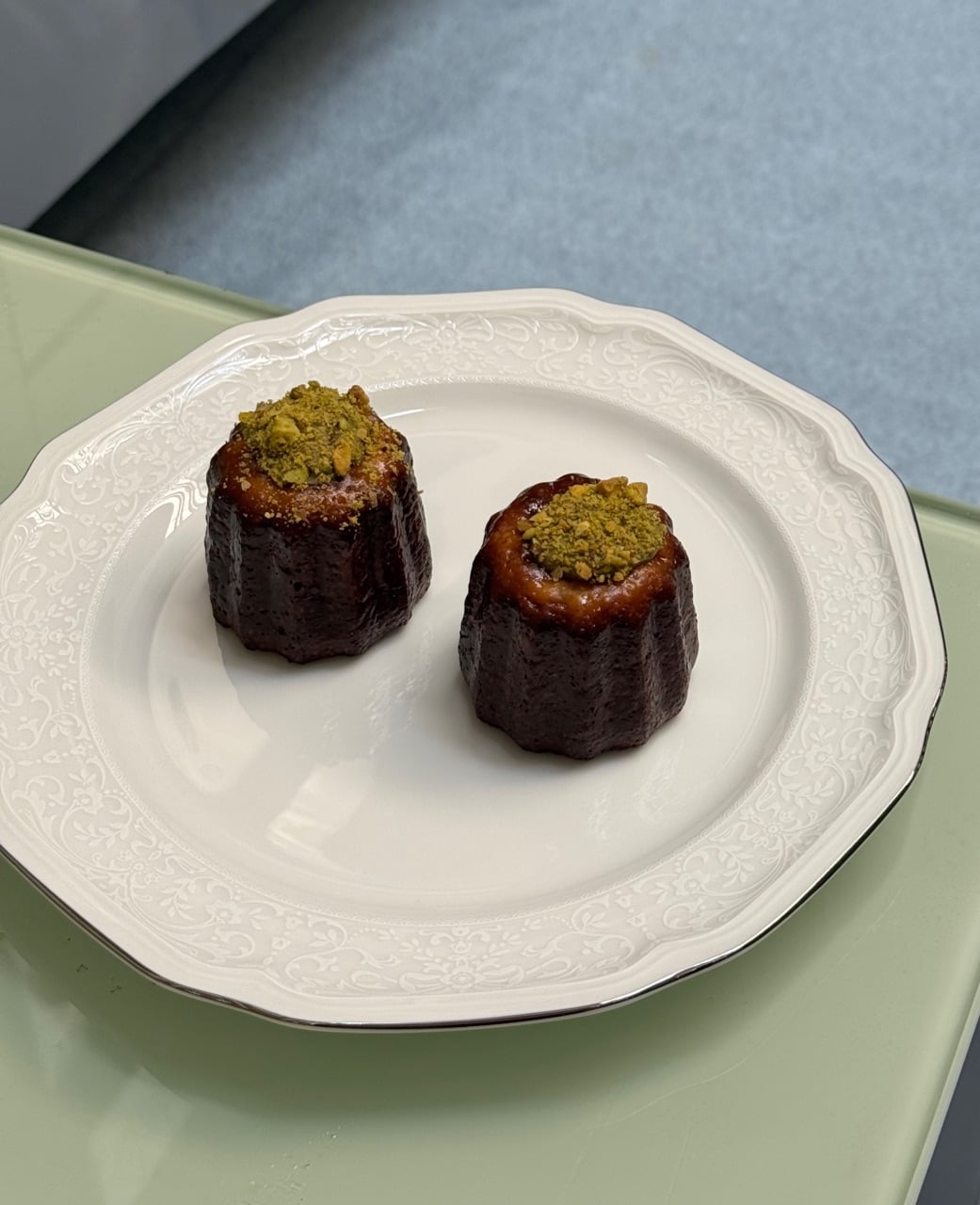 Pistachio Canele