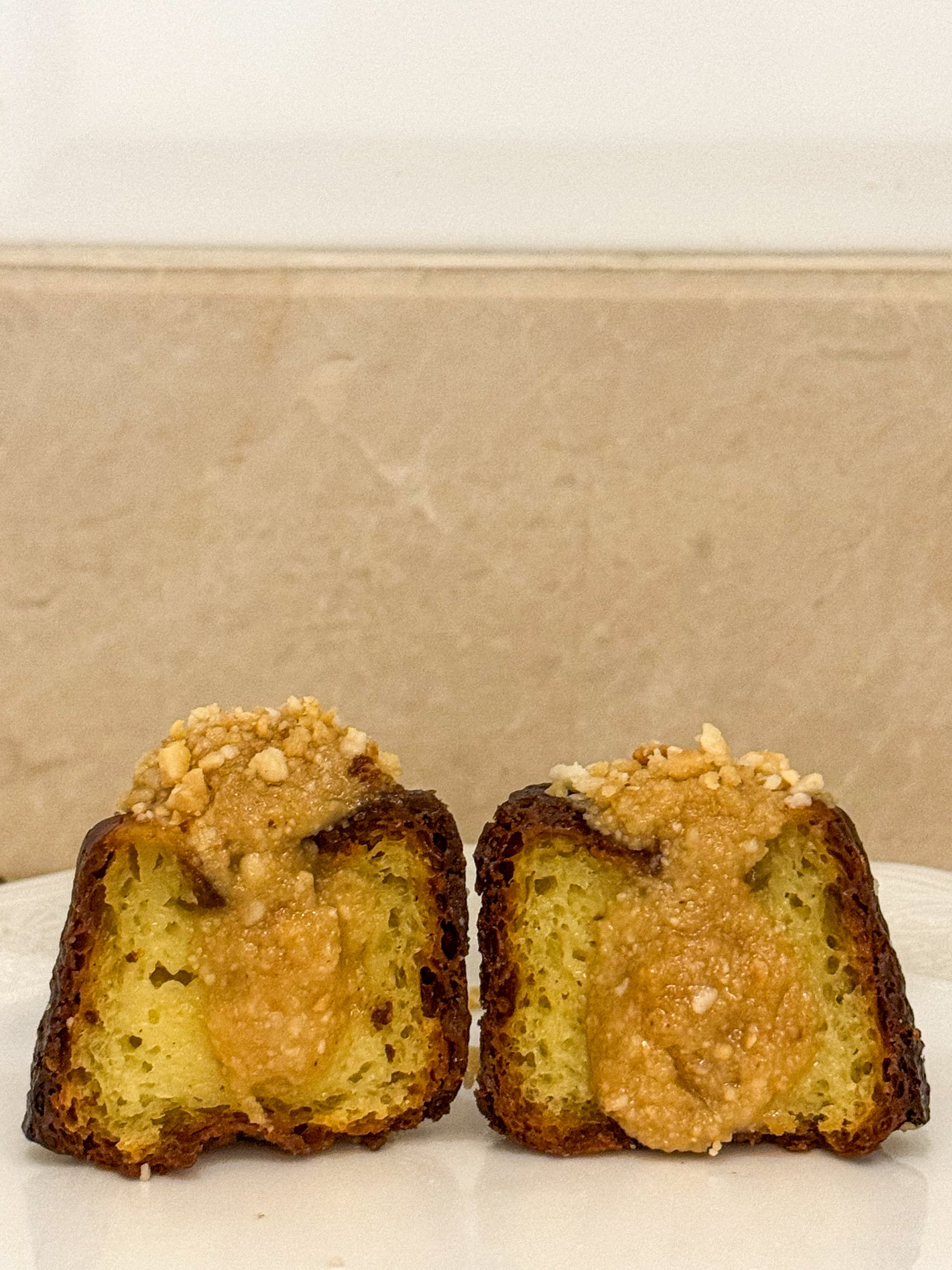 Peanut Praline Canele