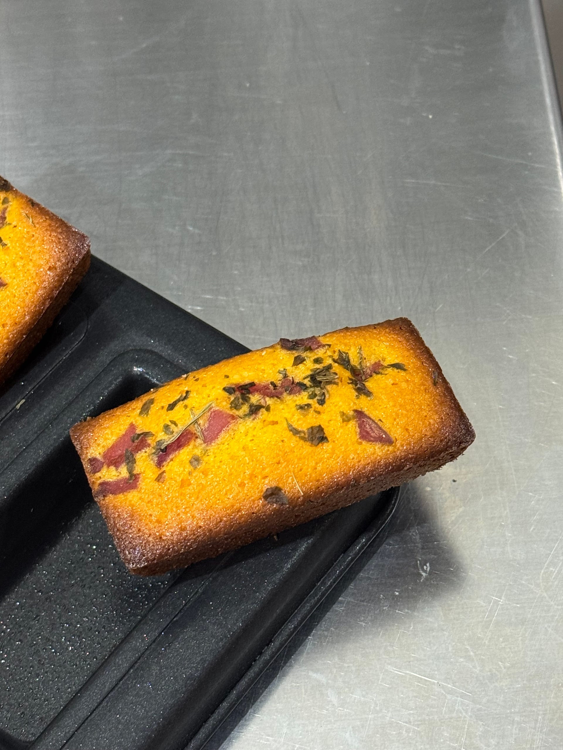 Ham & Cheese Financier